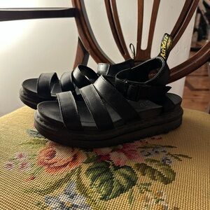 Dr. Martens Blaire Sandals - Black